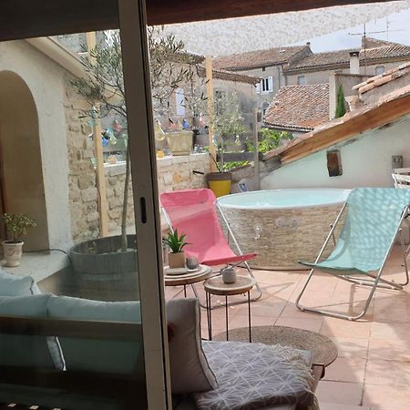 Maison Avec Jacuzzi Et Terrasse Sur Les Toits Brignon エクステリア 写真
