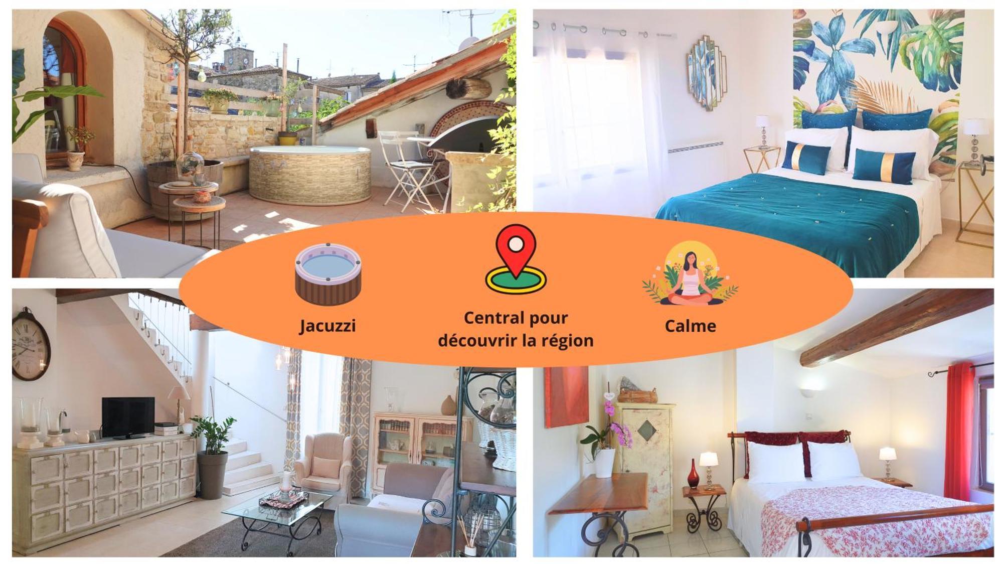 Maison Avec Jacuzzi Et Terrasse Sur Les Toits Brignon エクステリア 写真